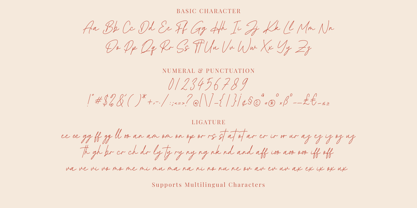 South Peach Font Poster 10