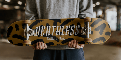 Skullines Font Poster 6