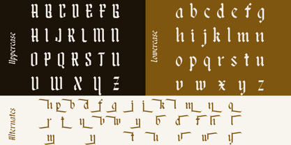 Skullines Font Poster 9