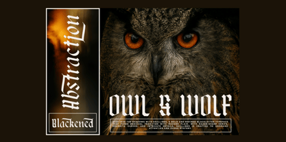 Skullines Font Poster 2
