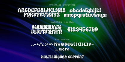 Oleho Senthor Font Poster 9