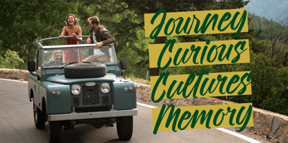 Royalett Santhun Font Poster 5