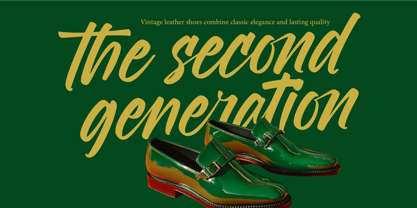 Royalett Santhun Font Poster 3