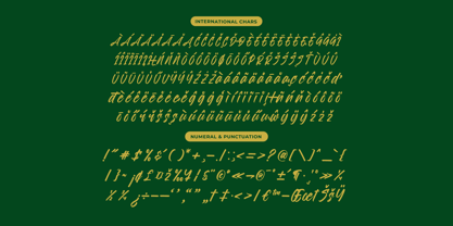 Royalett Santhun Font Poster 13