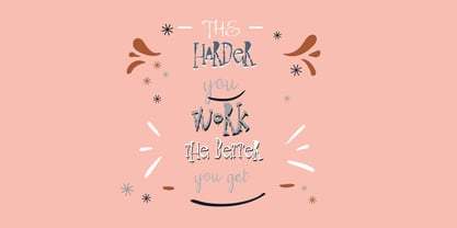 ZP Gossip Gruesome Font Poster 4