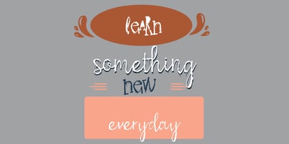 ZP Gossip Gruesome Font Poster 7