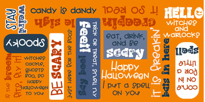 ZP Goblin Grins Font Poster 2