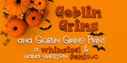 ZP Goblin Grins Font Poster 1