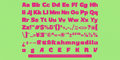 Cegha Font Poster 15