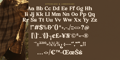 Rustic Cuntry Font Poster 13