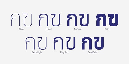 Attha Loopless Font Poster 5