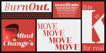 Quiketa Font Poster 3