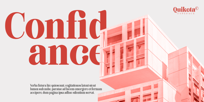 Quiketa Font Poster 5