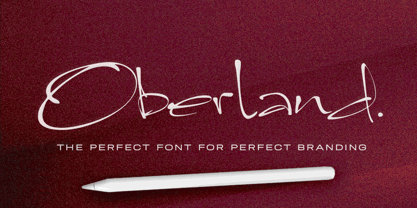Oberland Font Poster 1