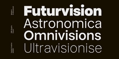 Neutiva Font Poster 4