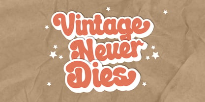 Antique Grunge Font Poster 2