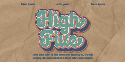 Antique Grunge Font Poster 4
