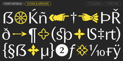 TT Quaris Font Poster 15