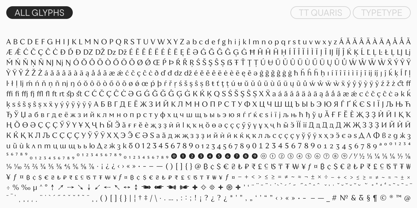 TT Quaris Font Poster 10