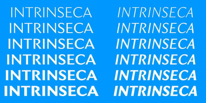 Intrinseca Nova Font Poster 5
