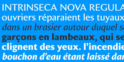 Intrinseca Nova Font Poster 8