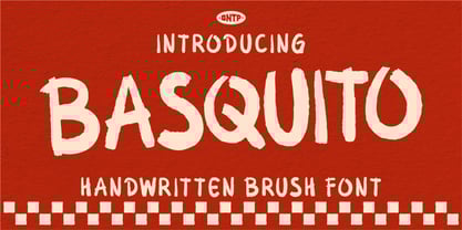 Basquito Font Poster 1