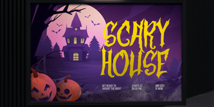 Death Curse Font Poster 2