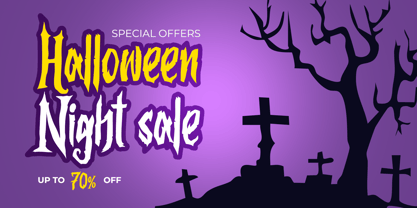 Death Curse Font Poster 4