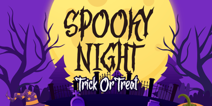 Death Curse Font Poster 6