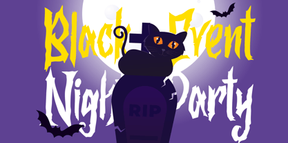 Death Curse Font Poster 7