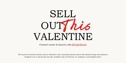 Evalluasy Font Poster 8