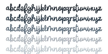 ZP Brain Ooze Font Poster 3