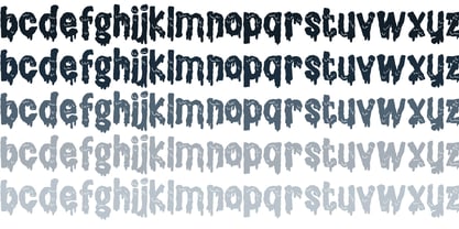 ZP Brain Ooze Font Poster 6