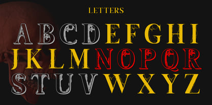 Monarch Blood Font Poster 4