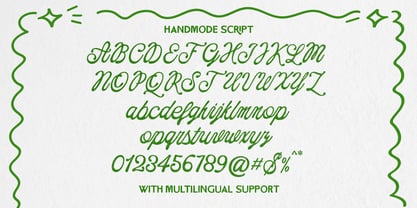 Handmode Editorial Font Poster 8