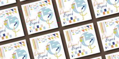 Brondia Derepina Font Poster 6