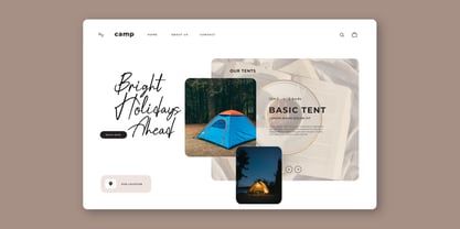 Brondia Derepina Font Poster 2