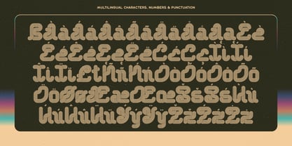 Turboline Font Poster 10