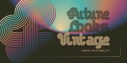 Turboline Font Poster 5