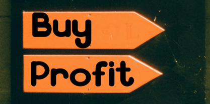 Spiking Font Poster 7