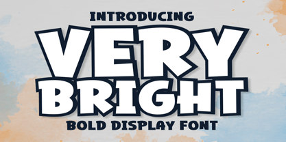 Very Bright Font Poster 1