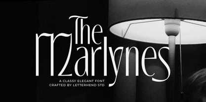 The Marlynes Font Poster 1