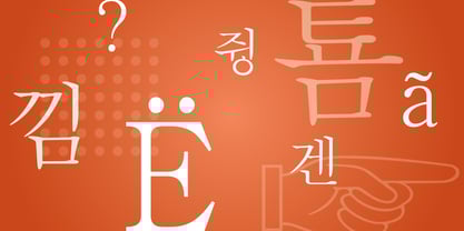 Batang Font Poster 2