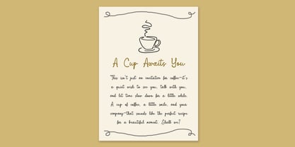 Distant Memories Font Poster 3