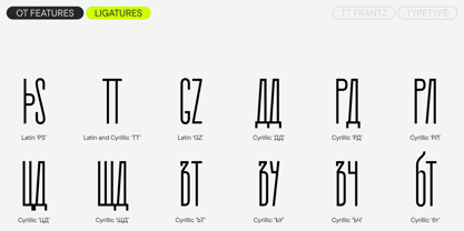 TT Frantz Font Poster 11