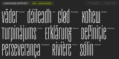 TT Frantz Font Poster 7