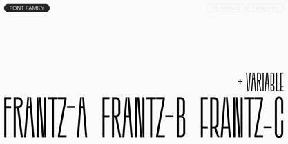 TT Frantz Font Poster 4