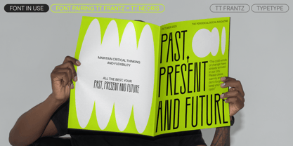 TT Frantz Font Poster 6