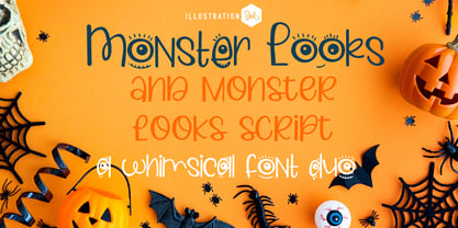 PN Monster Looks Font Poster 1