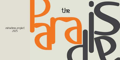 Mahoni Font Poster 9